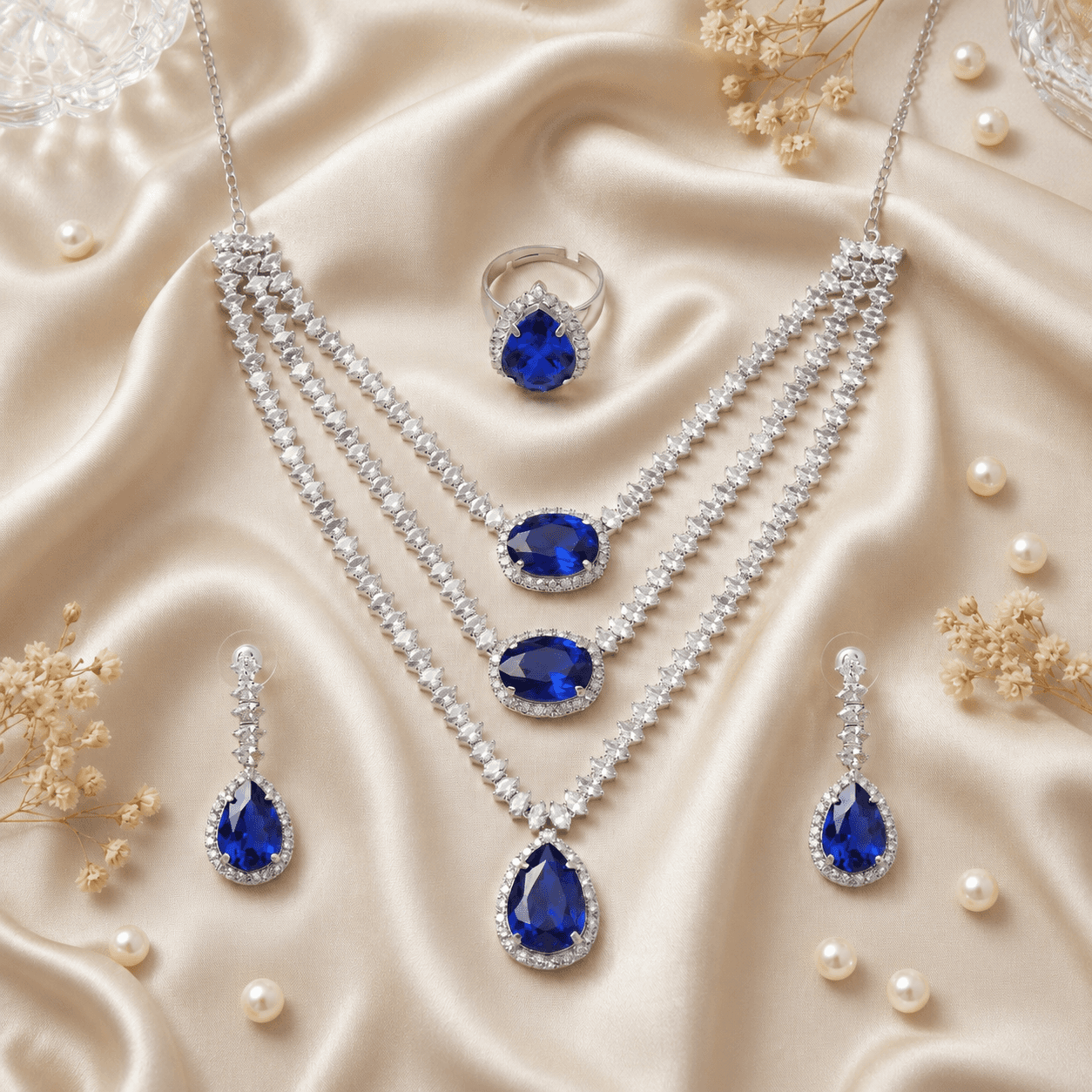 Noble Teardrop Harmony Set - Blue