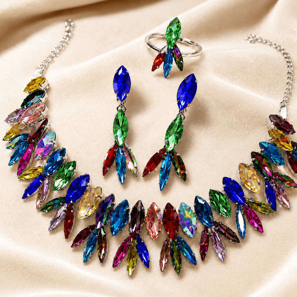 Zara Crystal Set — Viora Jewel